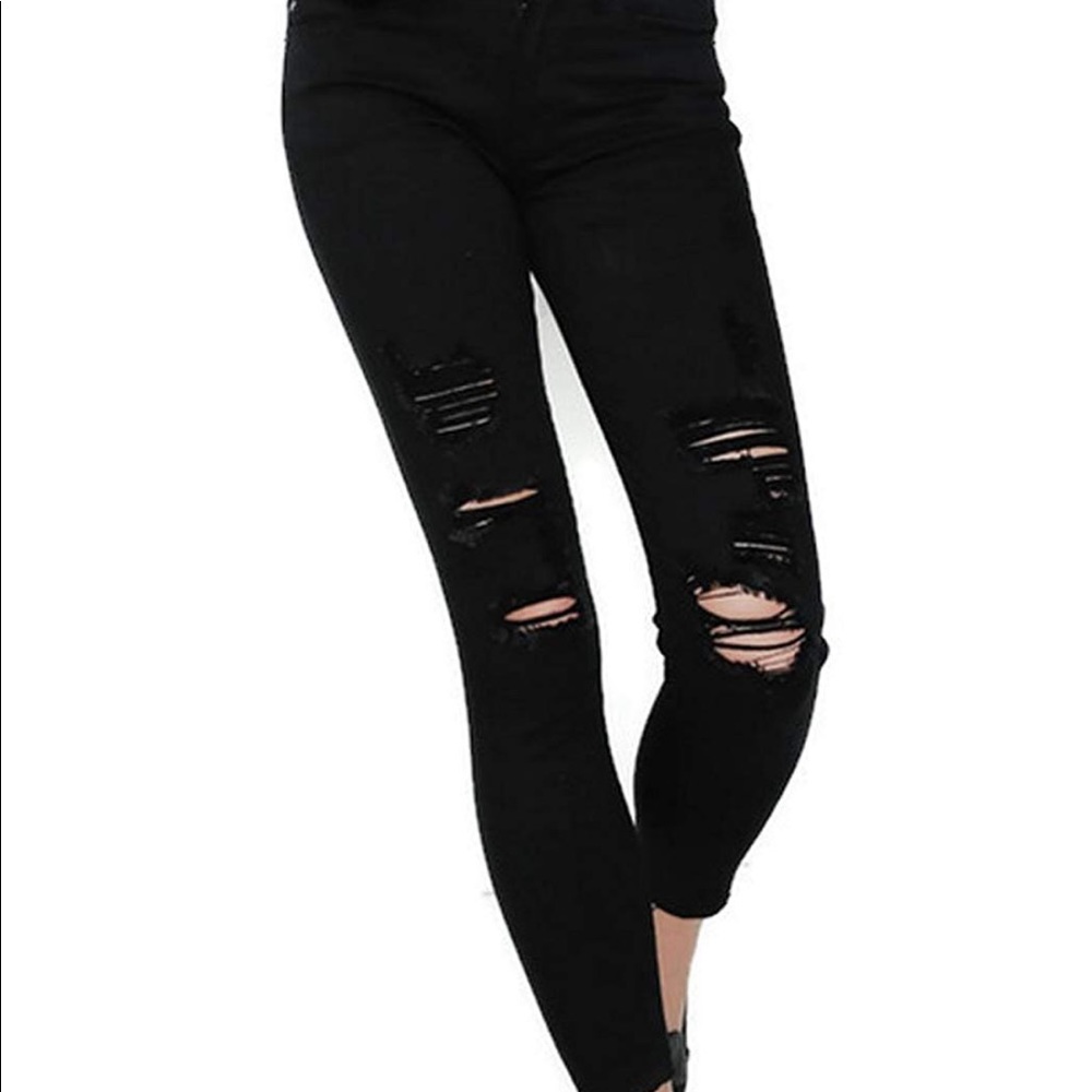 Women’s Kancan black jeans